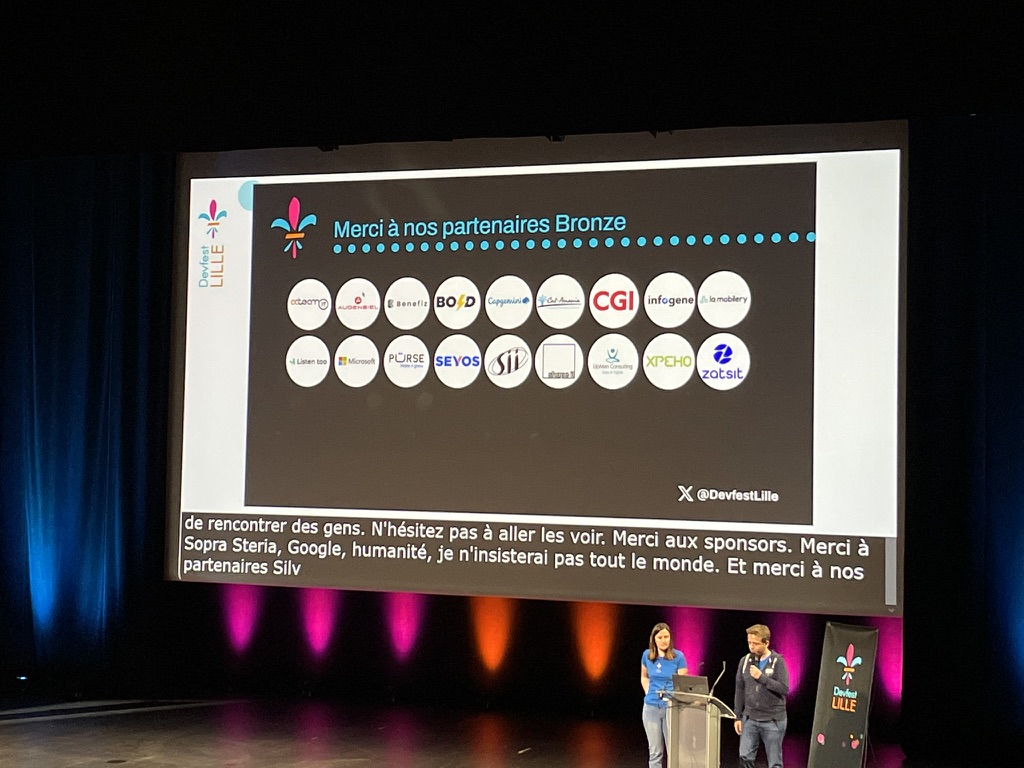 DevFest Lille 2024 : Identifier les tendances du développement applicatif